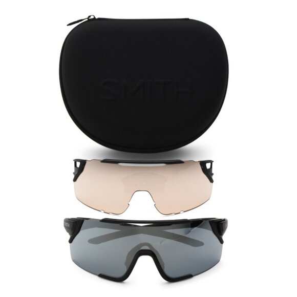 SMITH Matte Black 99mm Attack Mag Chromapop Sunglasses